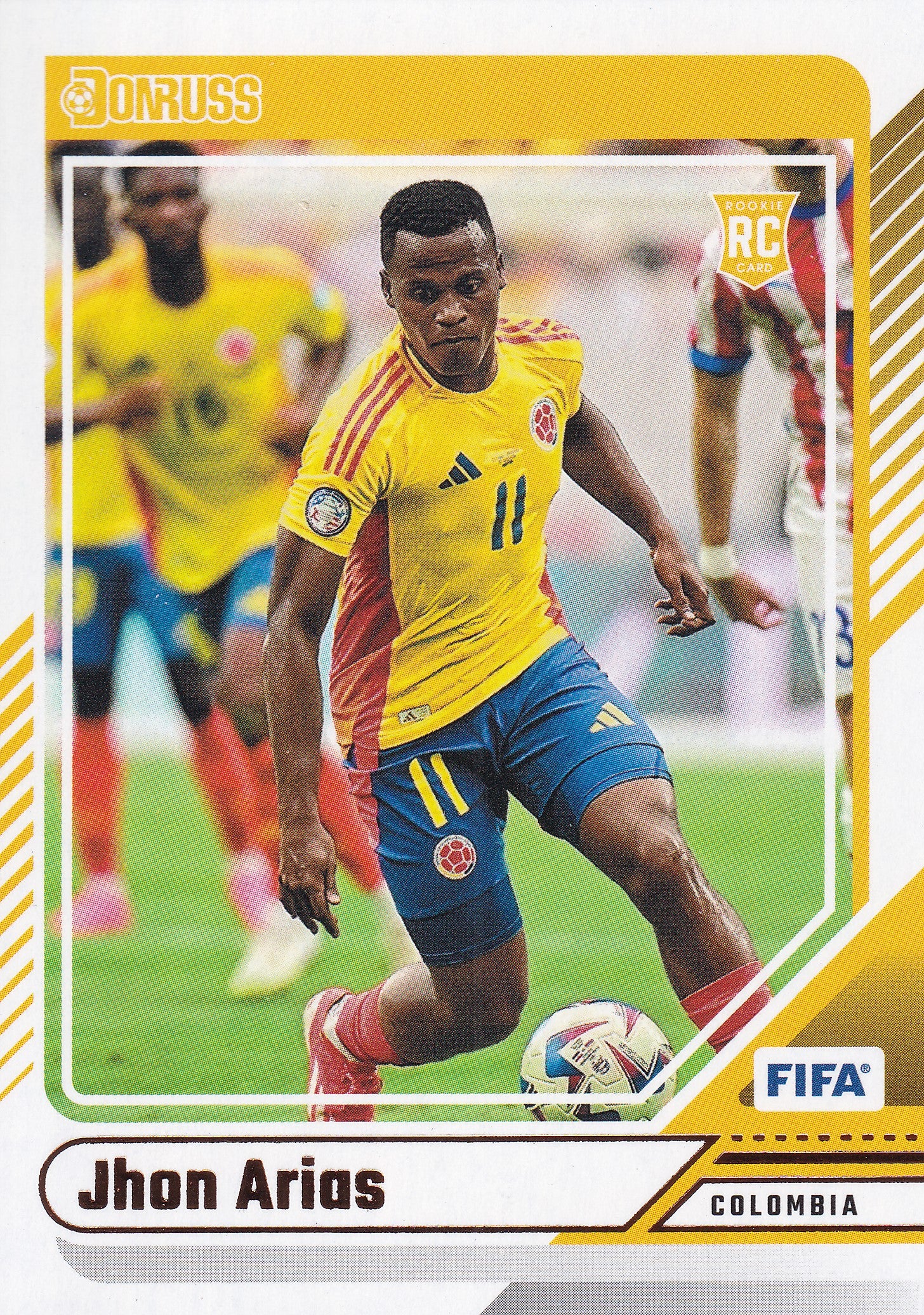 088. JHON ARIAS - COLOMBIA - ROOKIE CARD