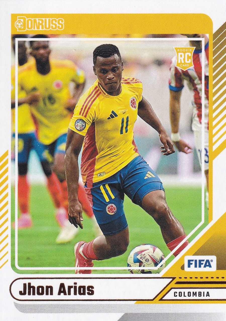 088. JHON ARIAS - COLOMBIA - ROOKIE CARD