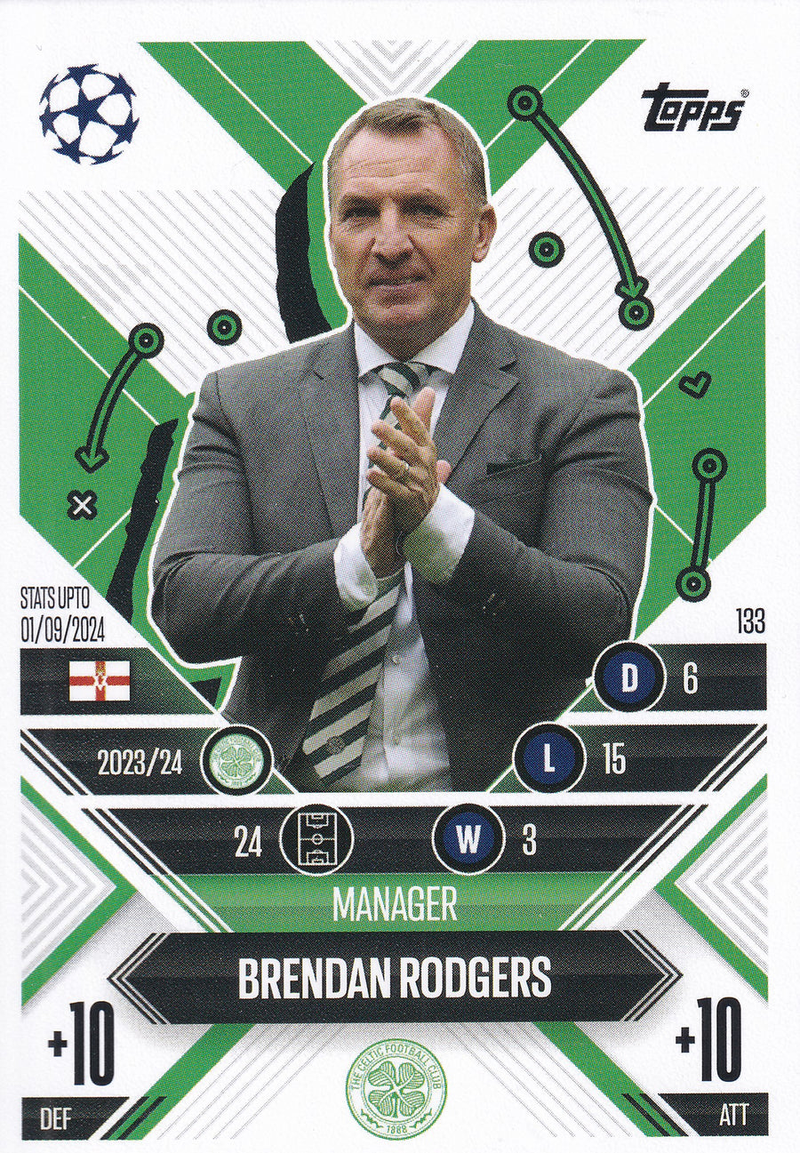 133. BRENDAN RODGERS - CELTIC - MANAGER
