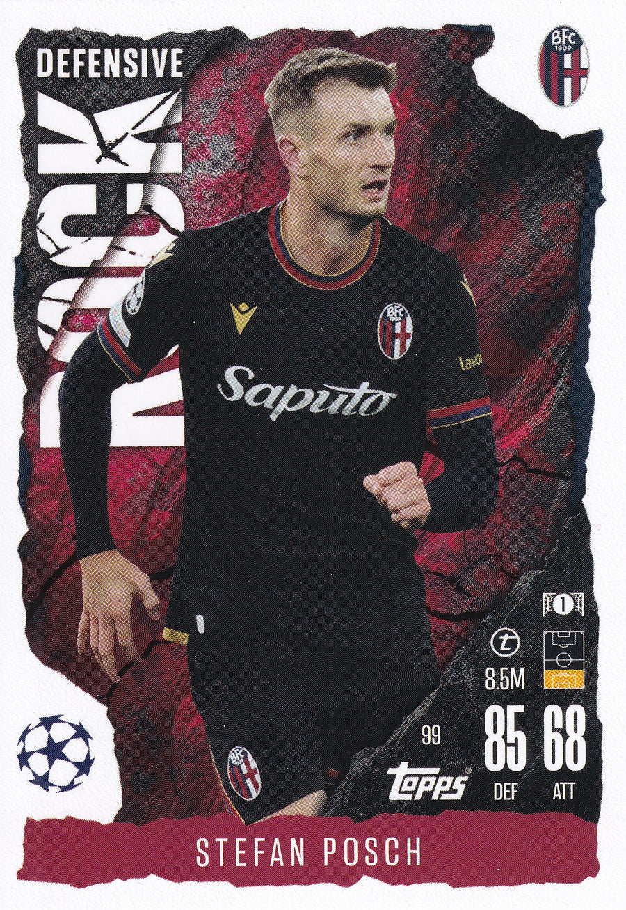 099. STEFAN POSCH - BOLOGNA 1909 - DEFENSIVE ROCK