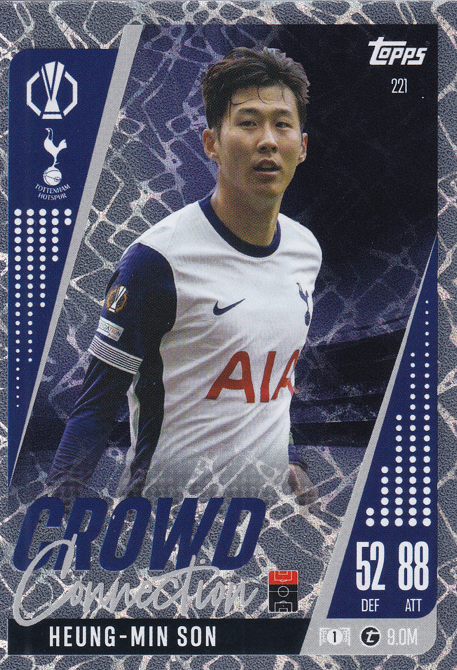 221. HEUNG-MIN SON - TOTTENHAM HOTSPUR - CROWD CONNECTION
