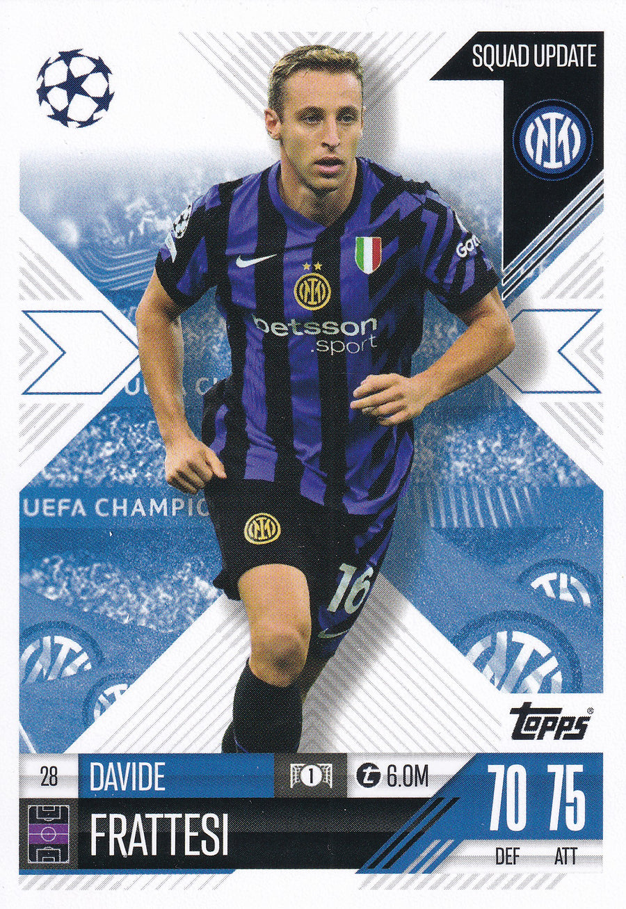 028. DAVIDE FRATTESI - INTER - SQUAD UPDATE