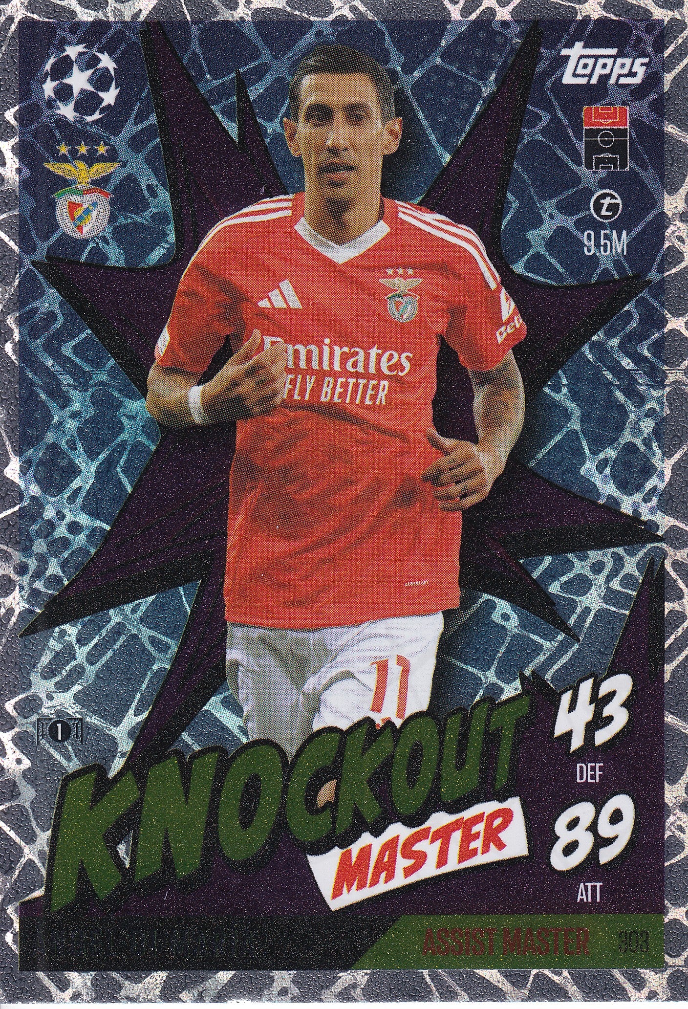 303. ANGEL DI MARIA - SL BENFICA - KNOCKOUT MASTER