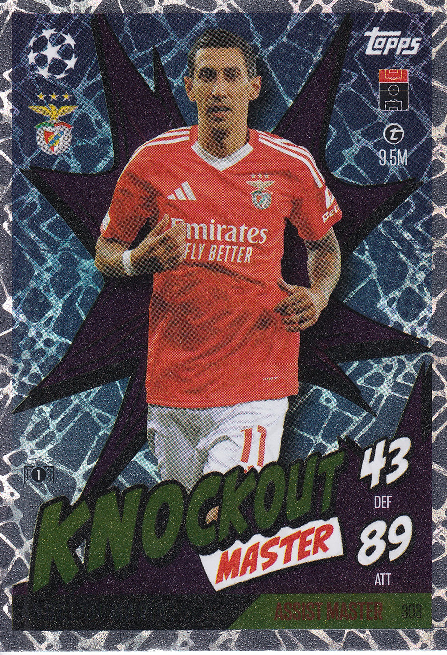 303. ANGEL DI MARIA - SL BENFICA - KNOCKOUT MASTER