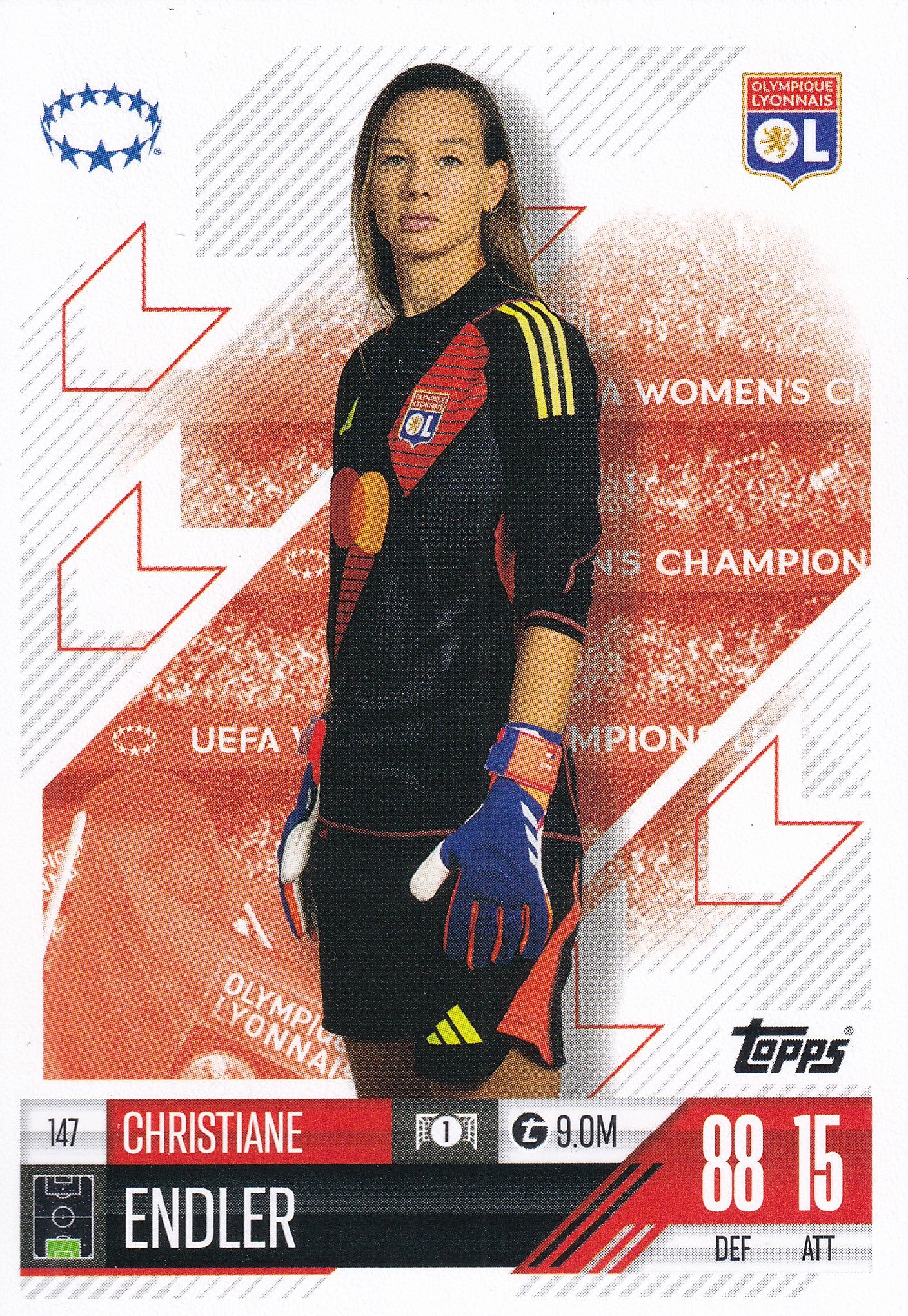 147. CHRISTIANE ENDLER - OLYMPIQUE LYONNAIS