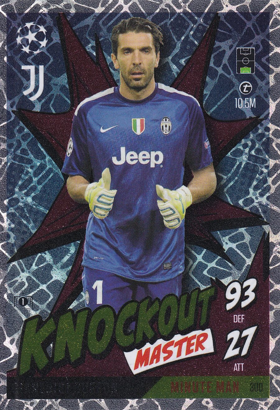 300. GIANLUIGI BUFFON - JUVENTUS - KNOCKOUT MASTER