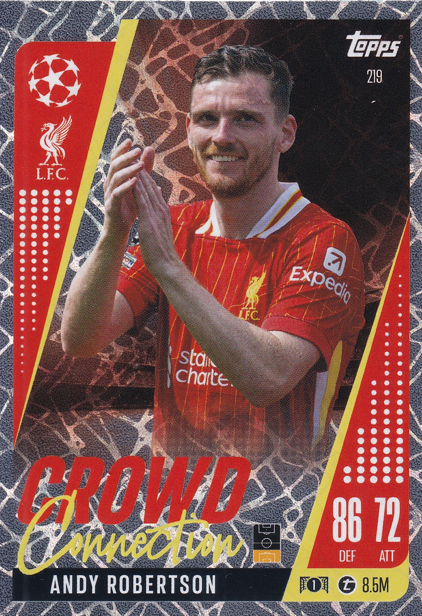 219. ANDY ROBERTSON - LIVERPOOL - CROWD CONNECTION