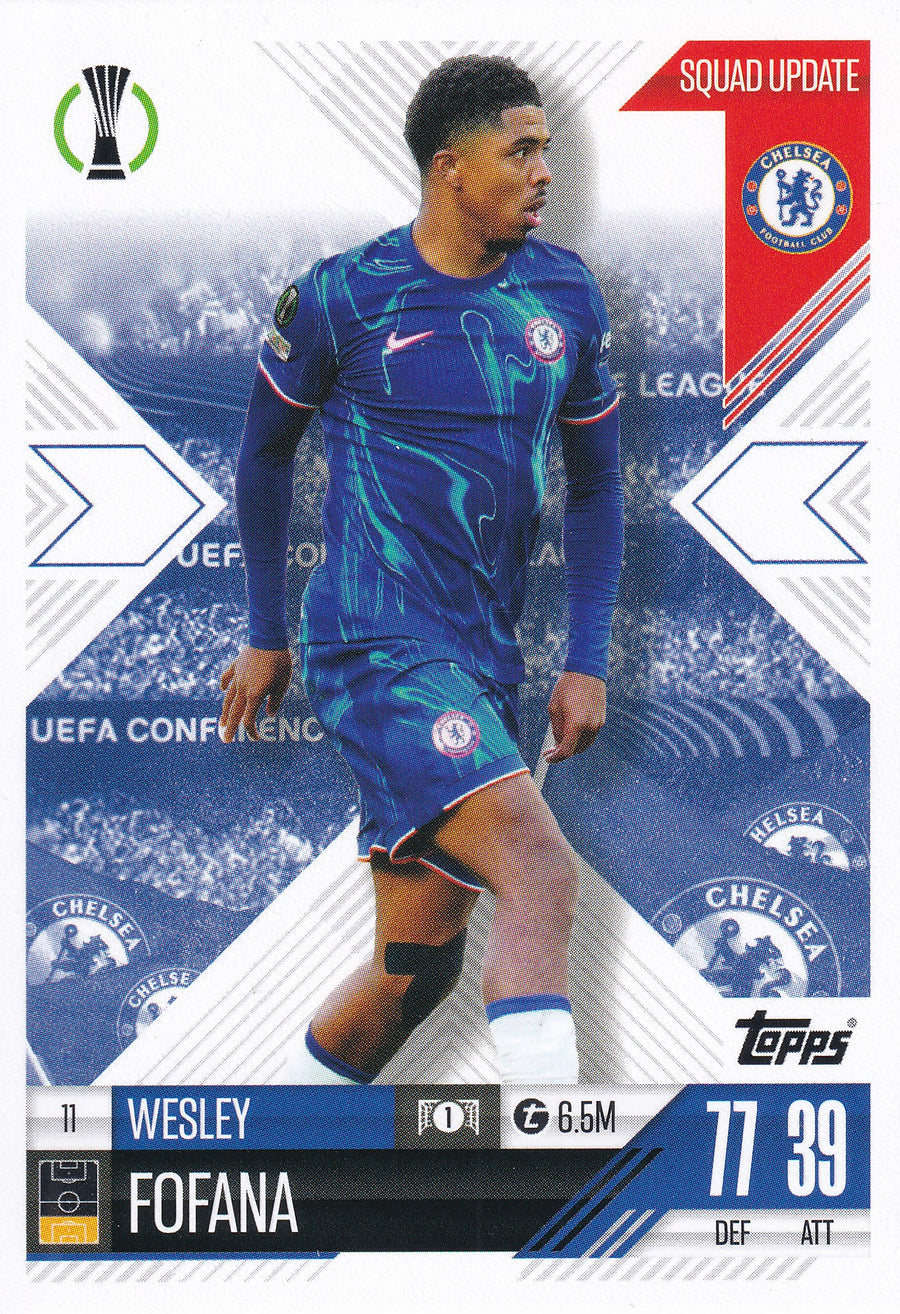 011. WESLEY FOFANA - CHELSEA - SQUAD UPDATE