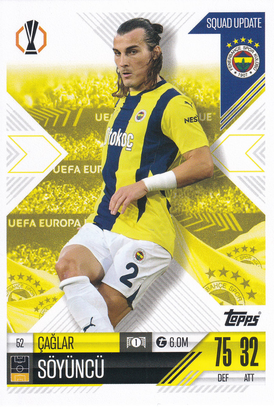 052. CAGLAR SOYUNCU - FENERBACHE SK - SQUAD UPDATE