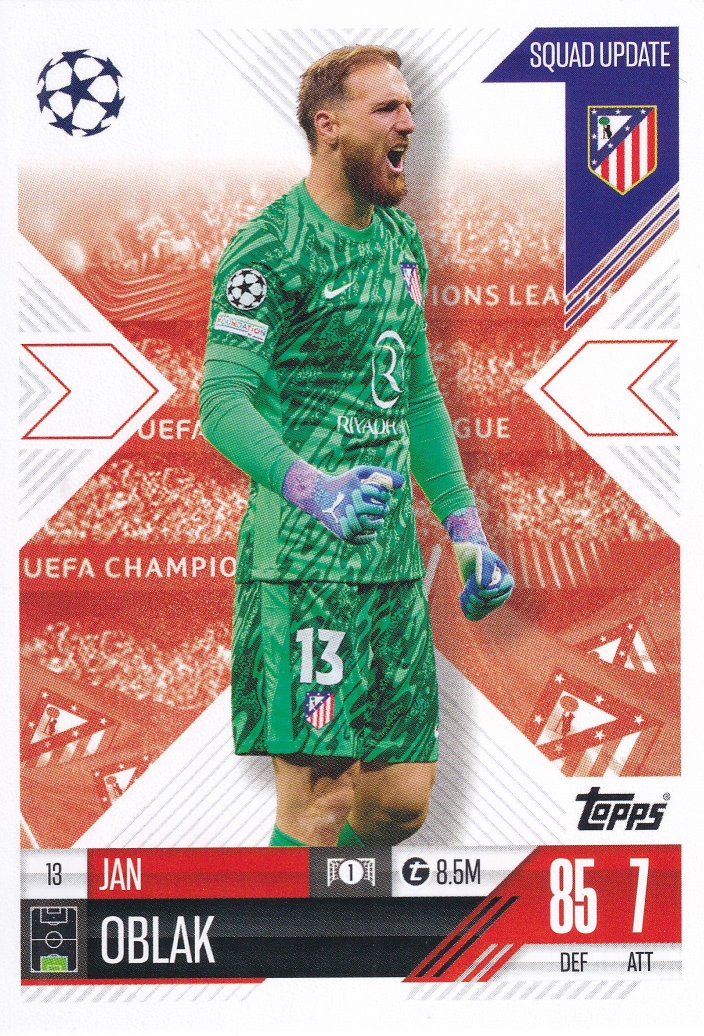 013. JAN OBLAK - ATLETICO DE MADRID - SQUAD UPDATE
