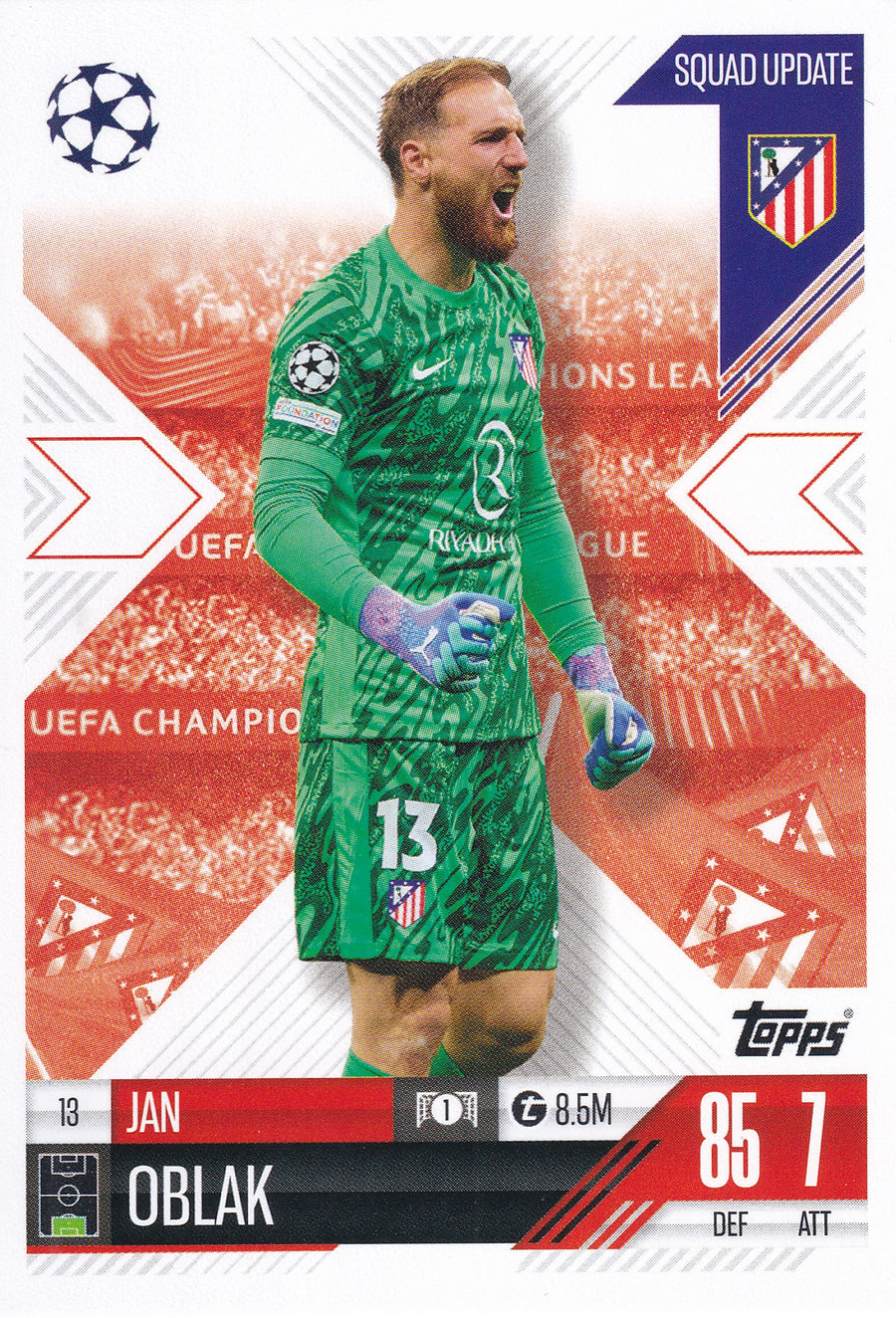 013. JAN OBLAK - ATLETICO DE MADRID - SQUAD UPDATE