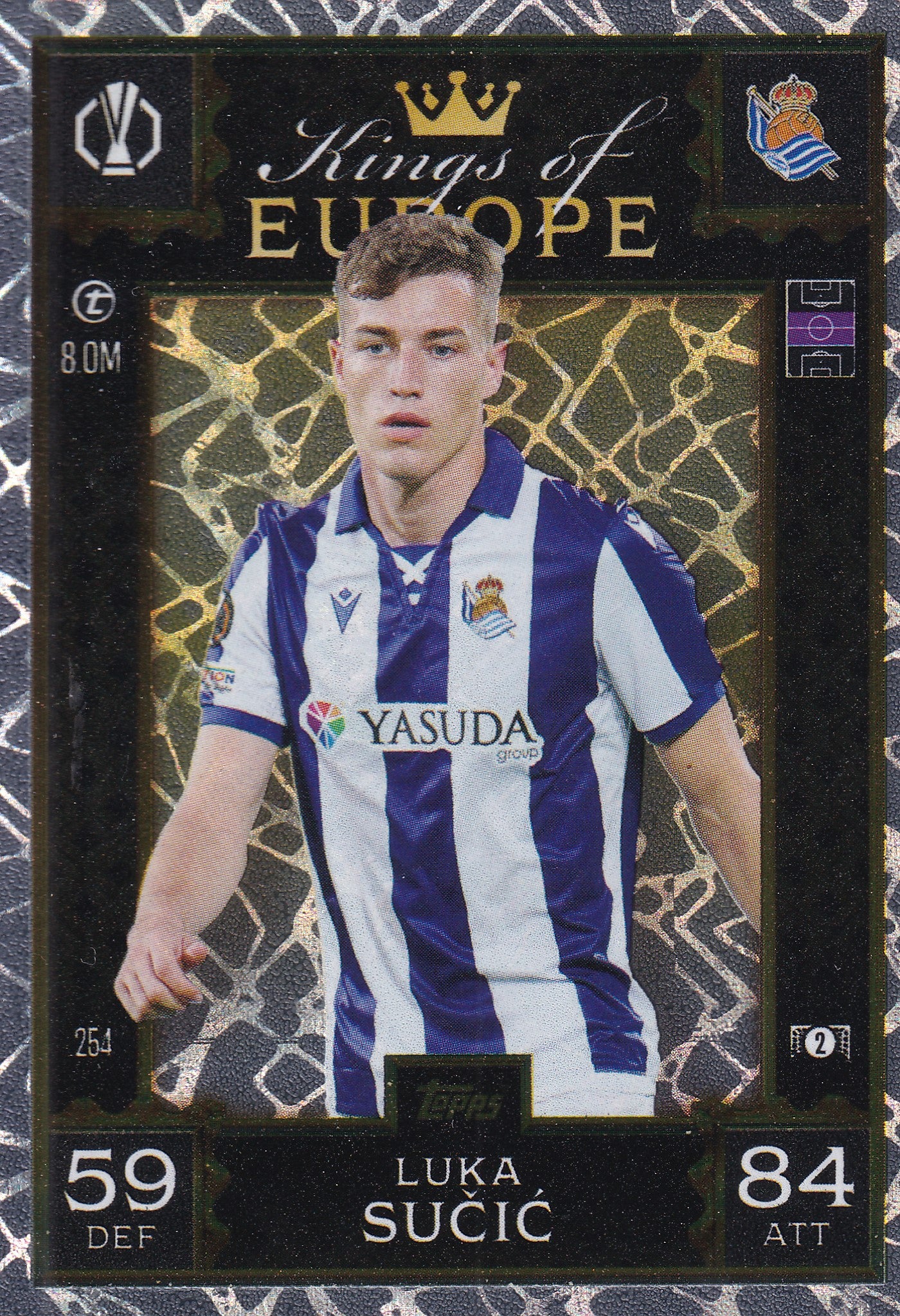 254. LUKA SUCIC - REAL SOCIEDAD - KINGS OF EUROPE