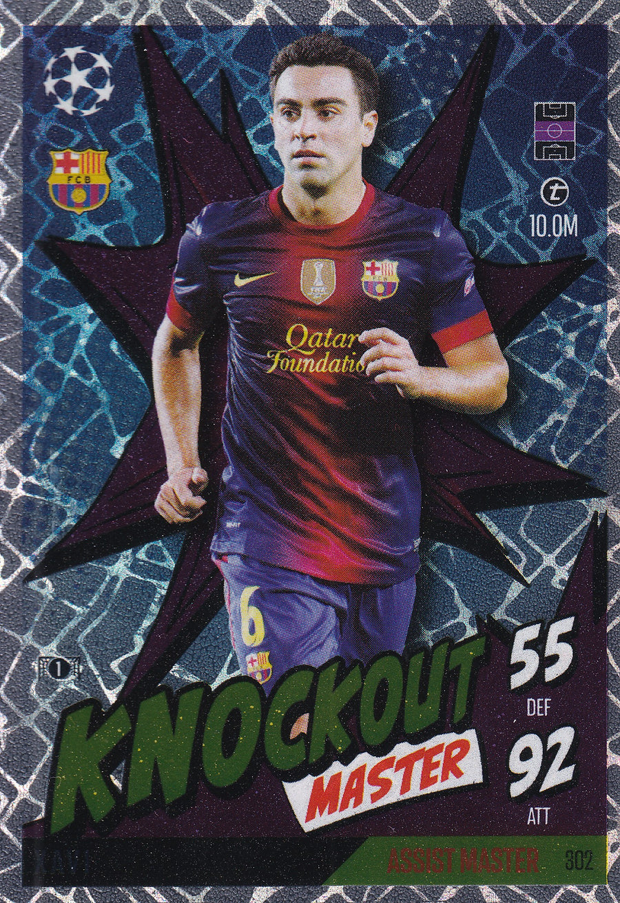 302. XAVI - BARCELONA - KNOCKOUT MASTER