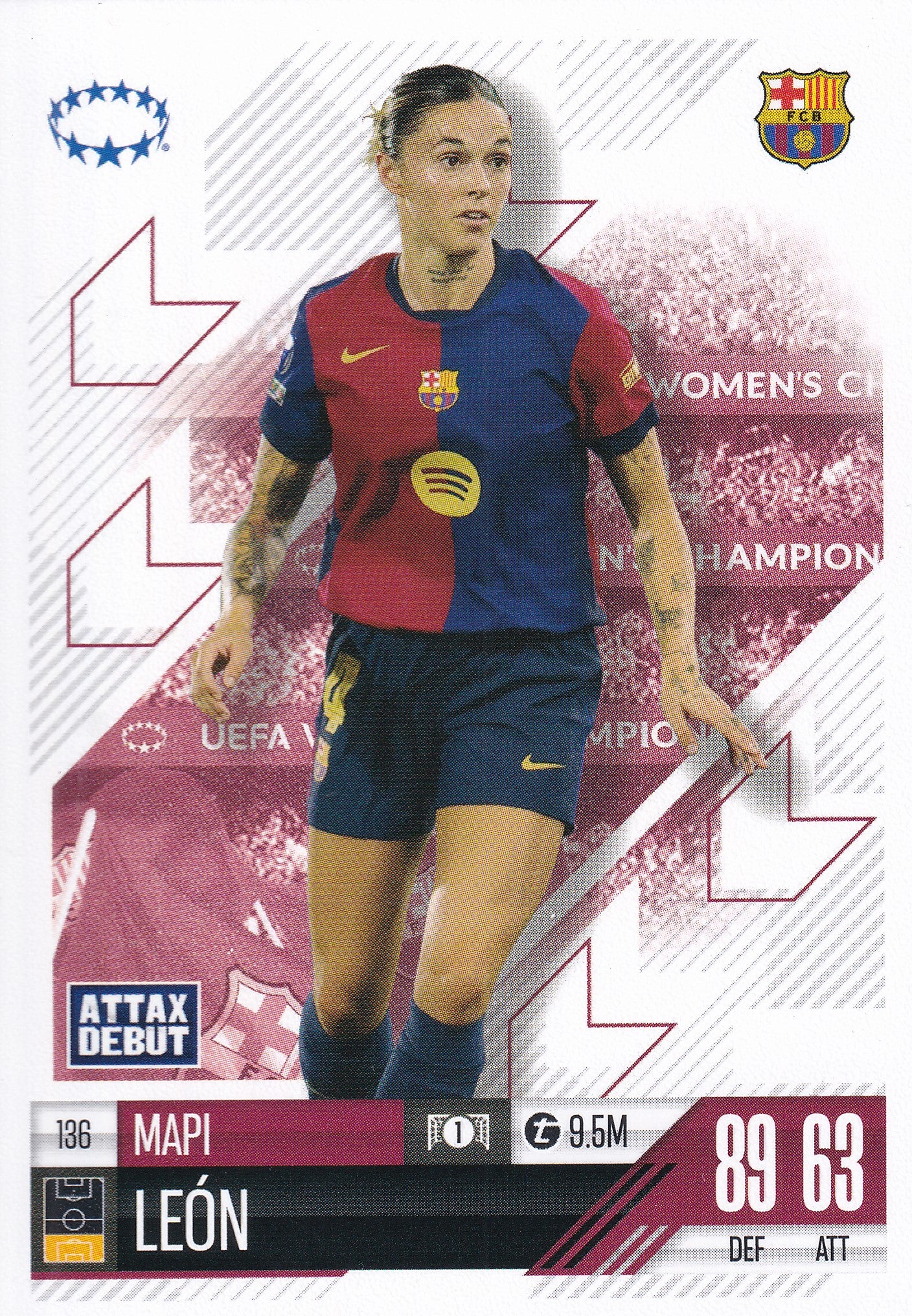 136. MAPI LEON - BARCELONA