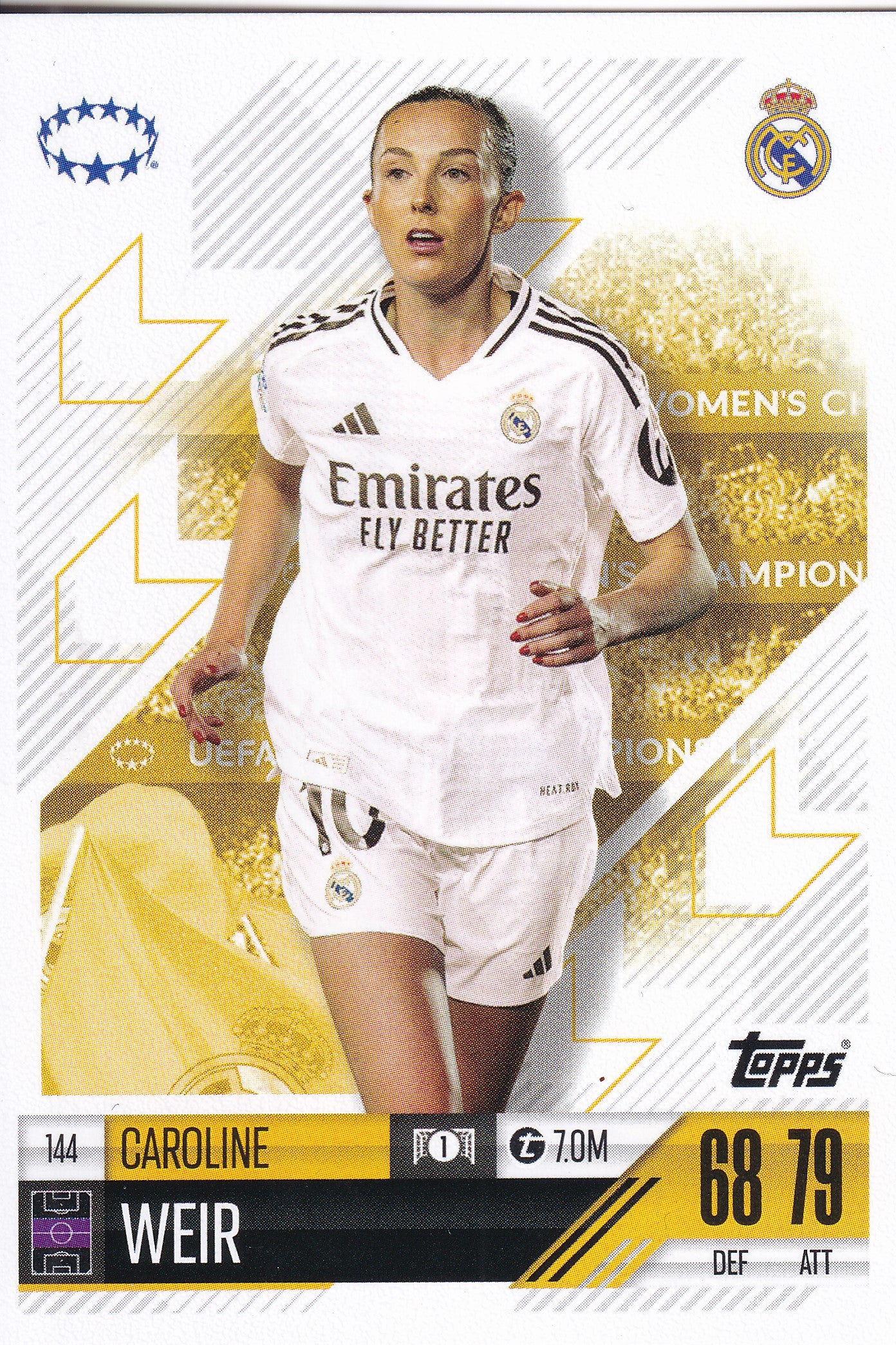 144. CAROLINE WEIR - REAL MADRID
