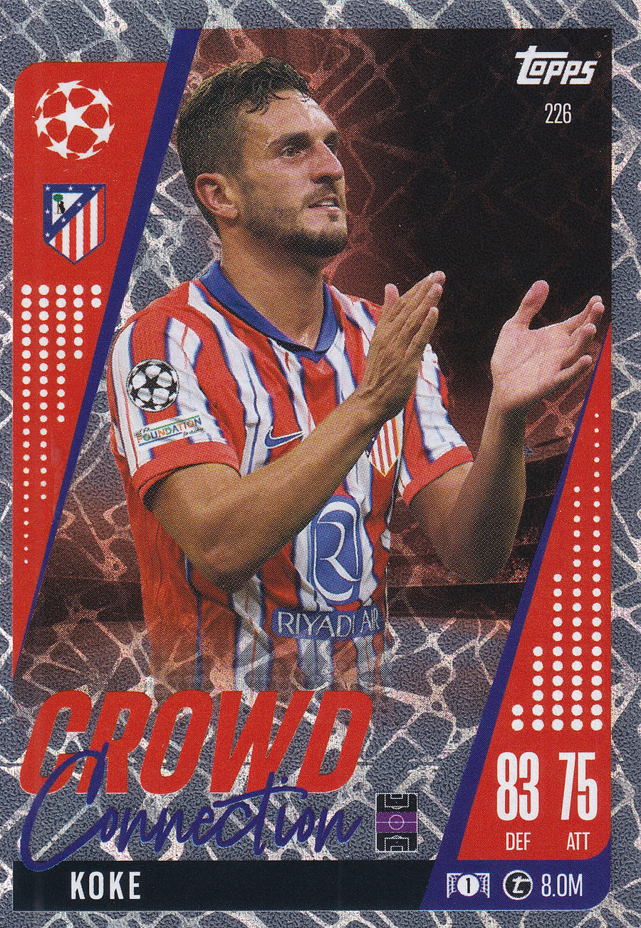 226. KOKE - ATLETICO DE MADRID - CROWD CONNECTION