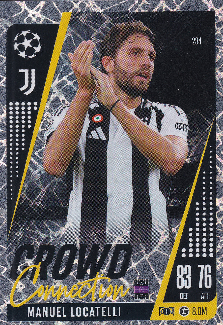234. MANUEL LOCATELLI - JUVENTUS - CROWD CONNECTION