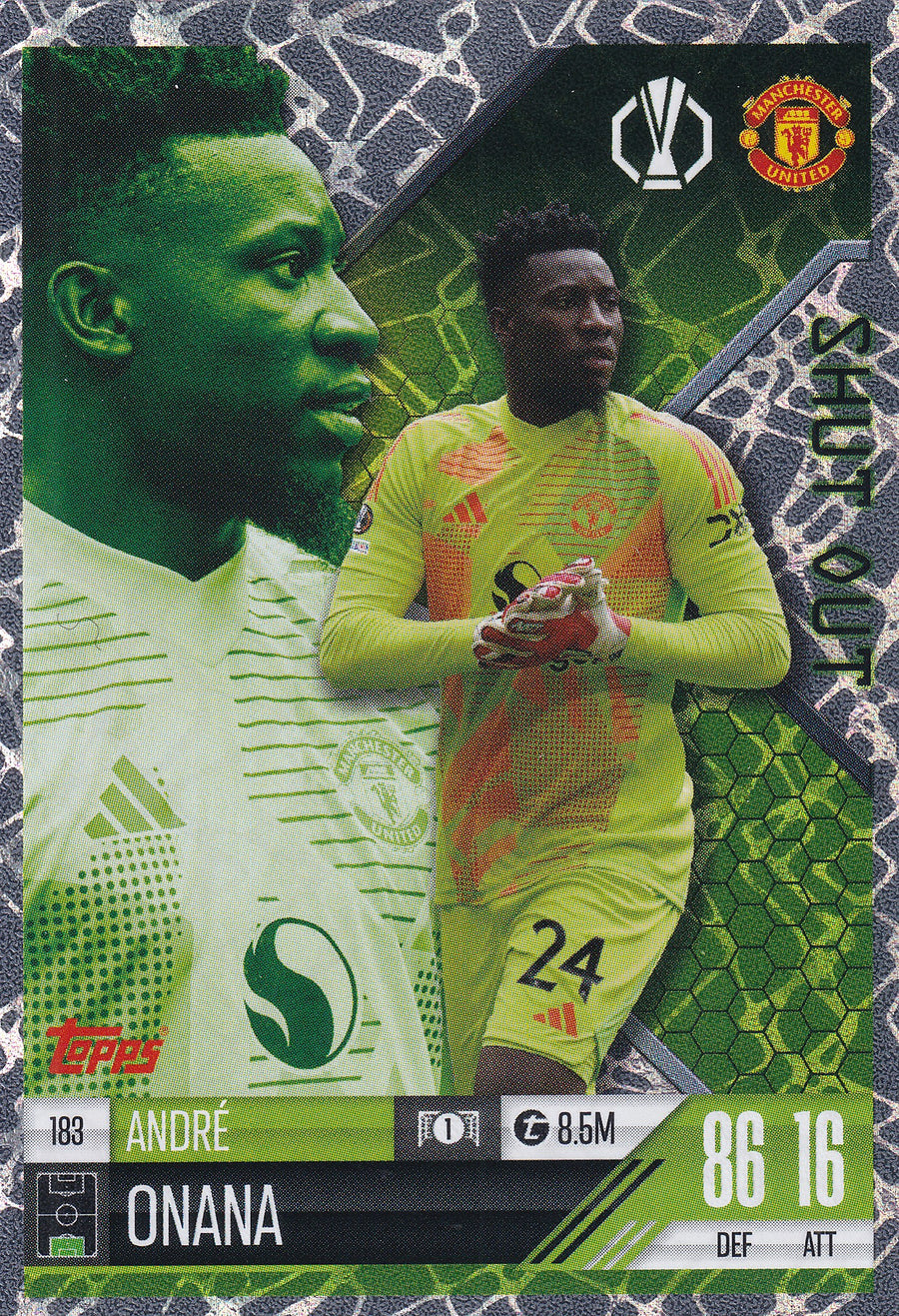 183. ANDRE ONANA - MANCHESTER UNITED - SHUT OUT