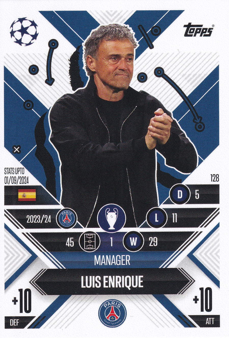 128. LUIS ENRIQUE - PARIS SAINT-GERMAIN - MANAGER