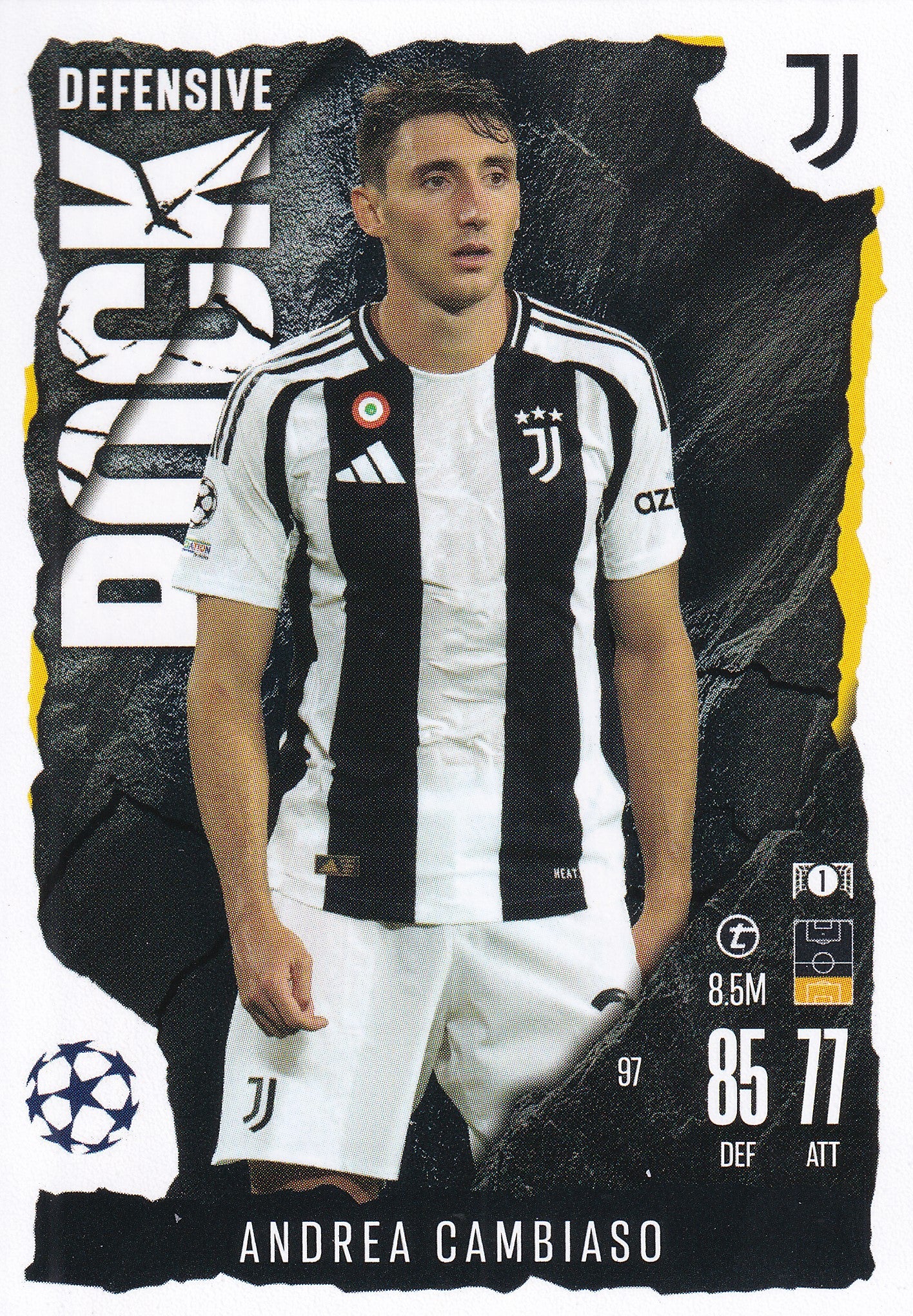 097. ANDREA CAMBIASO - JUVENTUS - DEFENSIVE ROCK