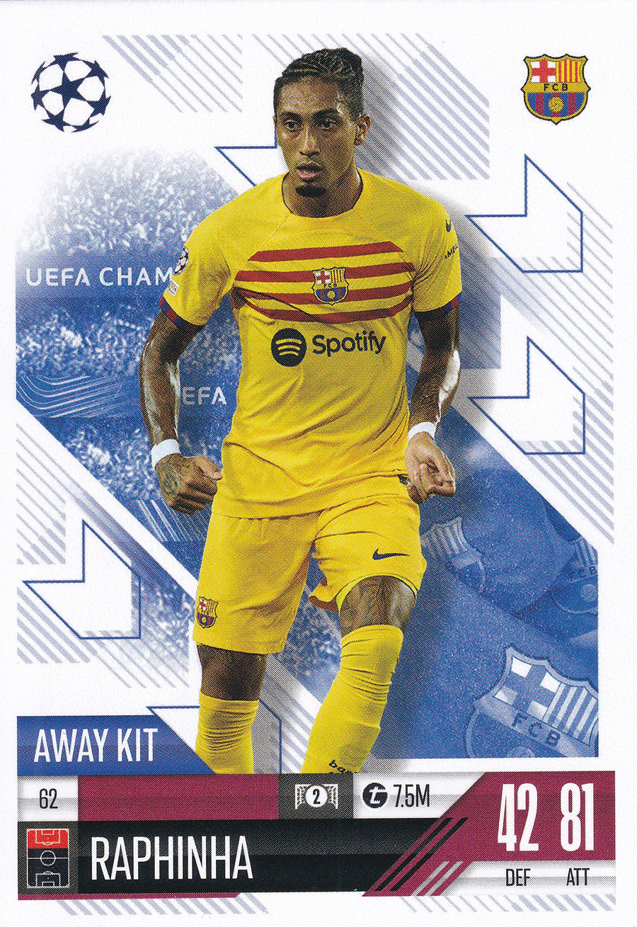 062. RAPINHA - BARCELONA - AWAY KIT