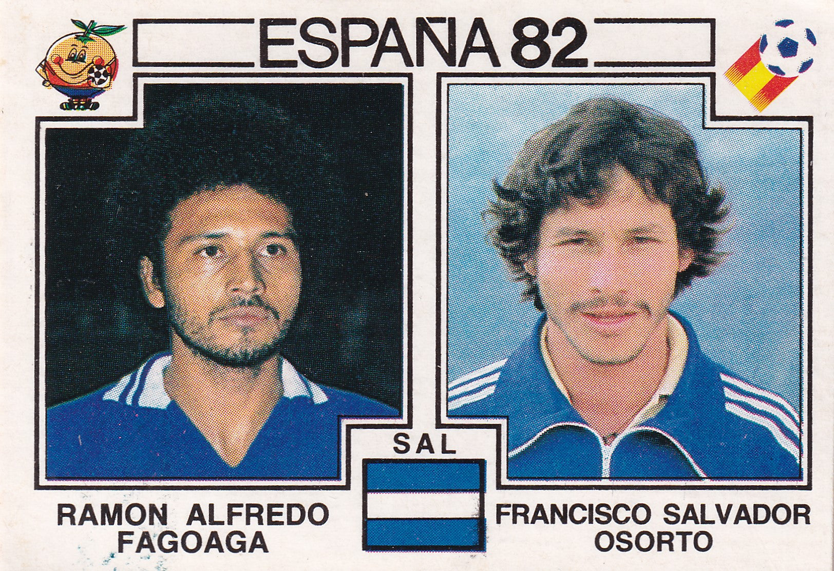222. RAMON ALFREDO FAGOAGA - FRANCISCO SALVADOR OSORTO - EL SALVADOR