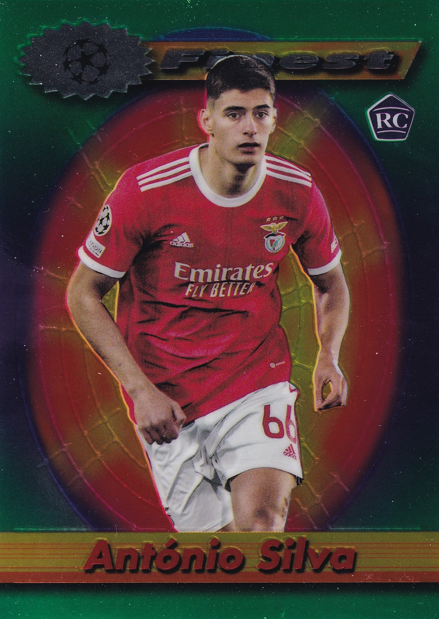 003. ANTONIO SILVA - SL BENFICA - ROOKIE CARD