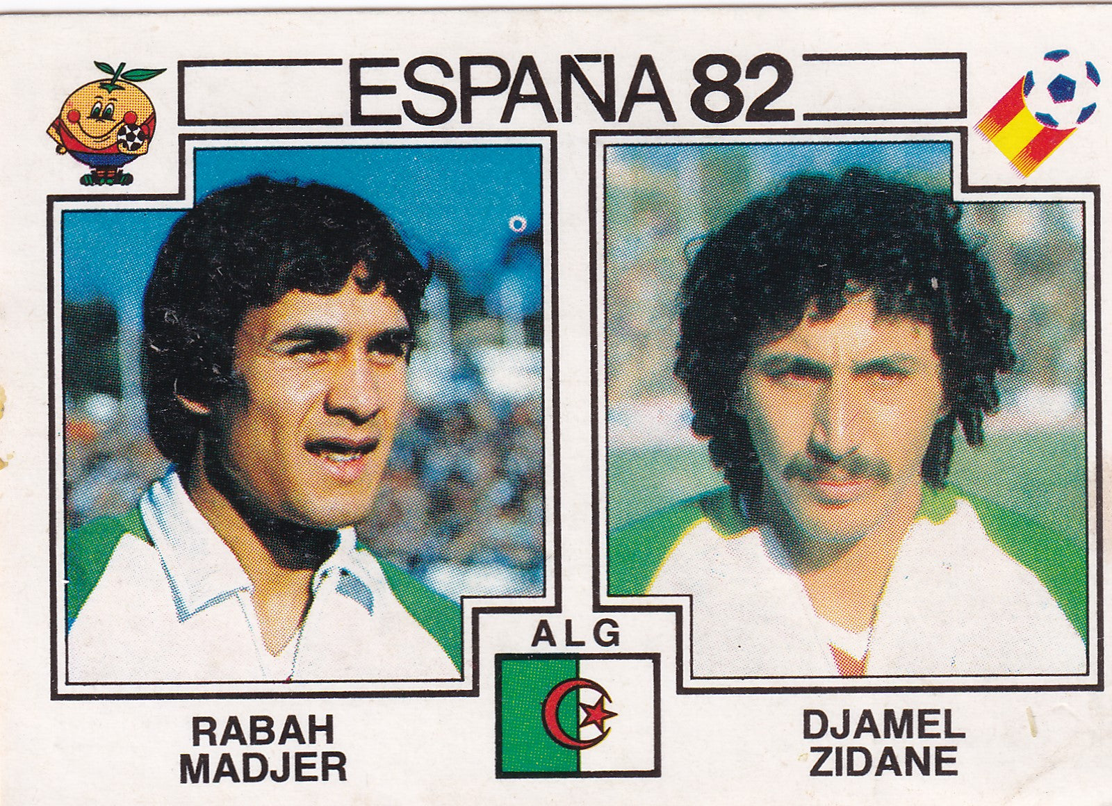 108. RABAH MADJER - DJAMEL ZIDANE - ALGERIE