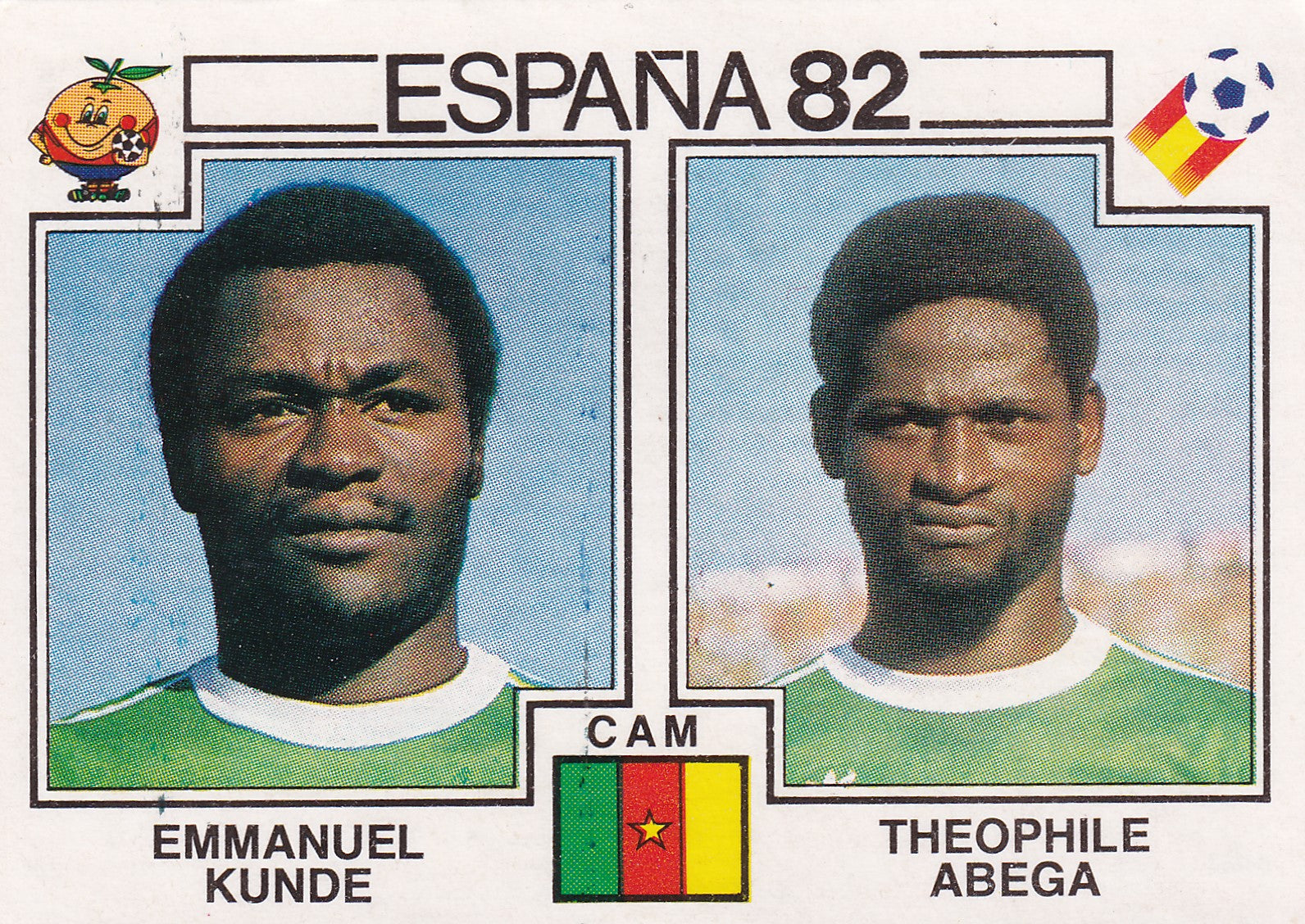095. EMMANUEL KUNDE - THEOPHILE ABEGA - CAMEROUN
