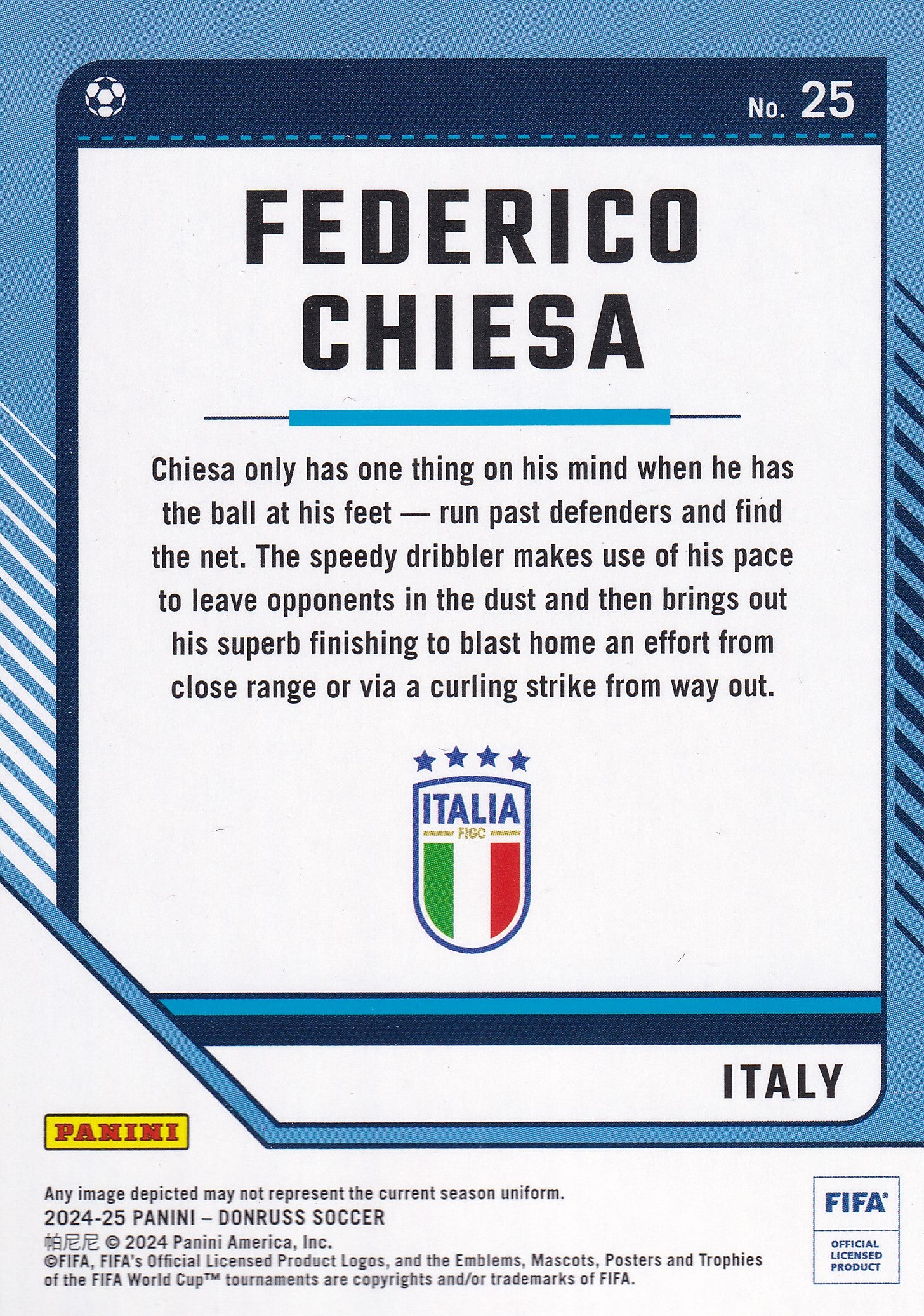 025. FEDERICO CHIESA - ITALY - HOLO