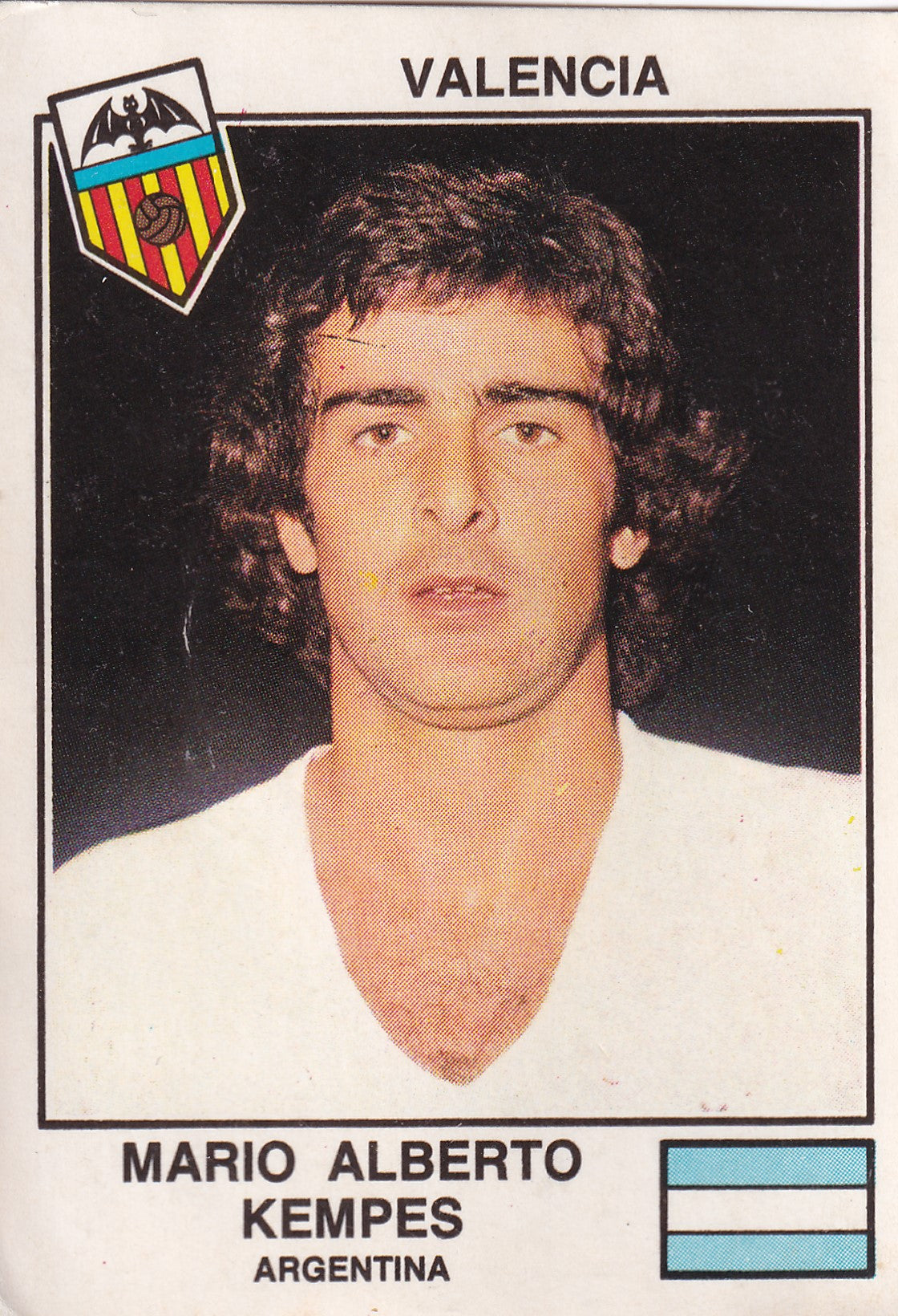 374. MARIO ALBERTO KEMPES - ARGENTINA - KEMPES ROOKIE