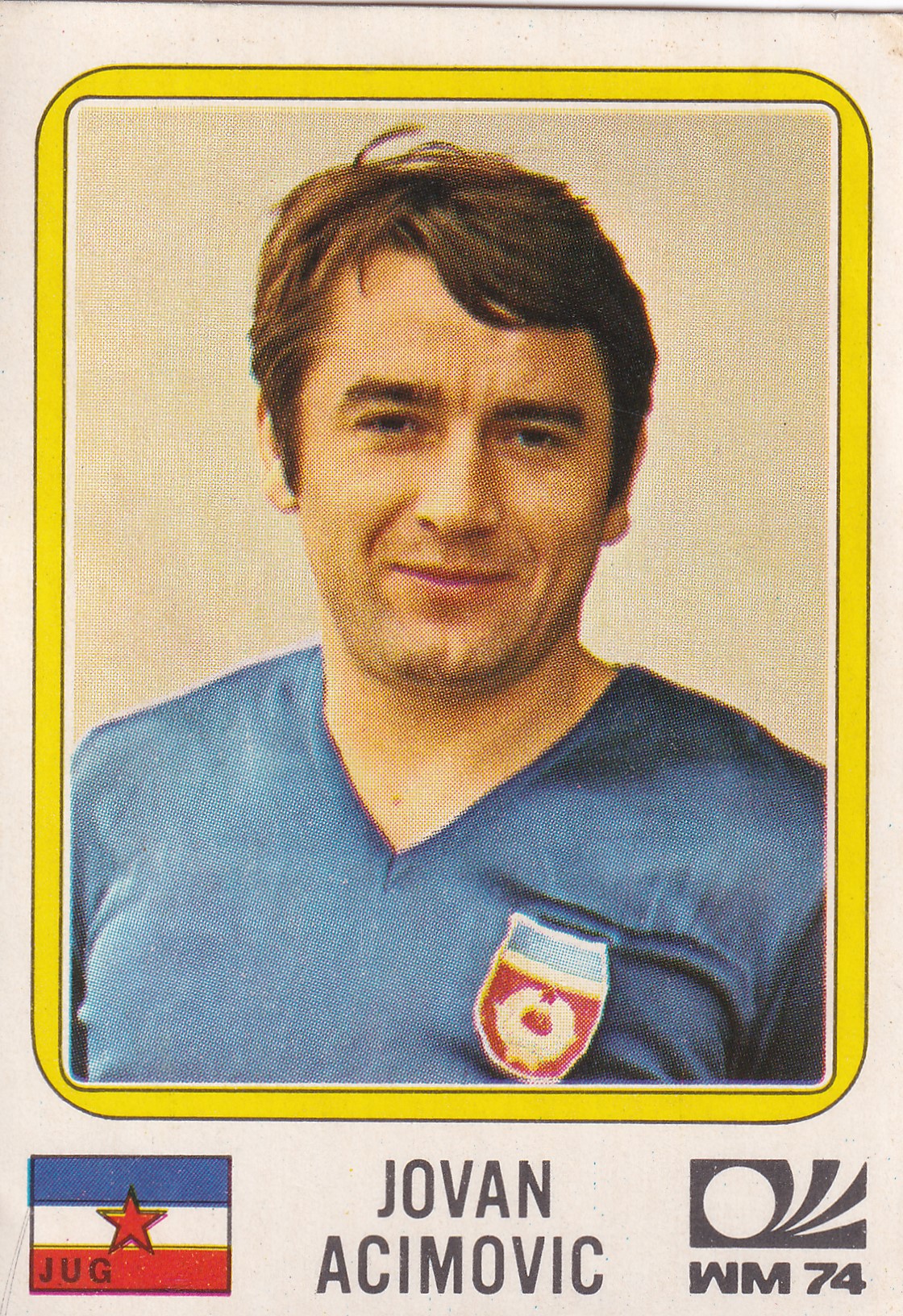 191. JOVAN ACIMOVIC - JUGOSLAVIJA