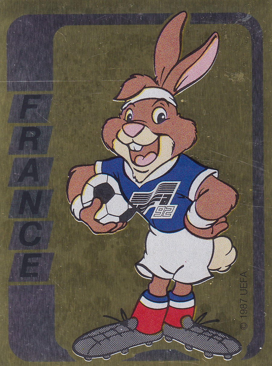 041. FRANCE - MASKOT - GOLD FOIL