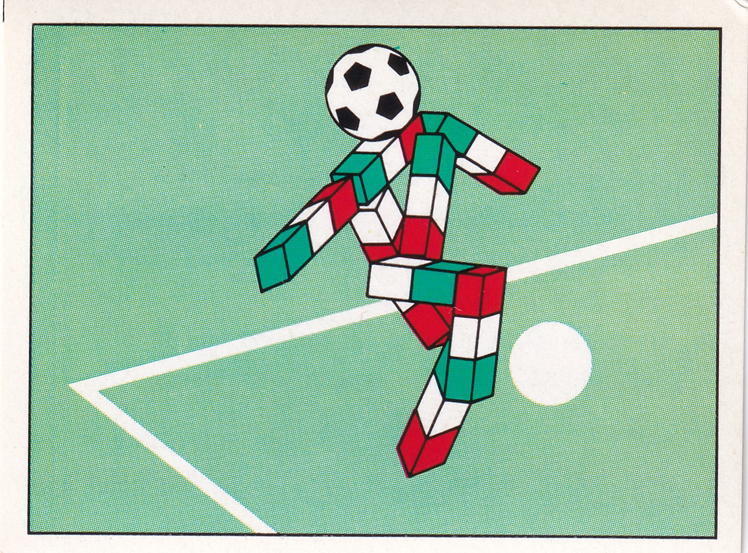 027. PANINI STICKER MASKOT