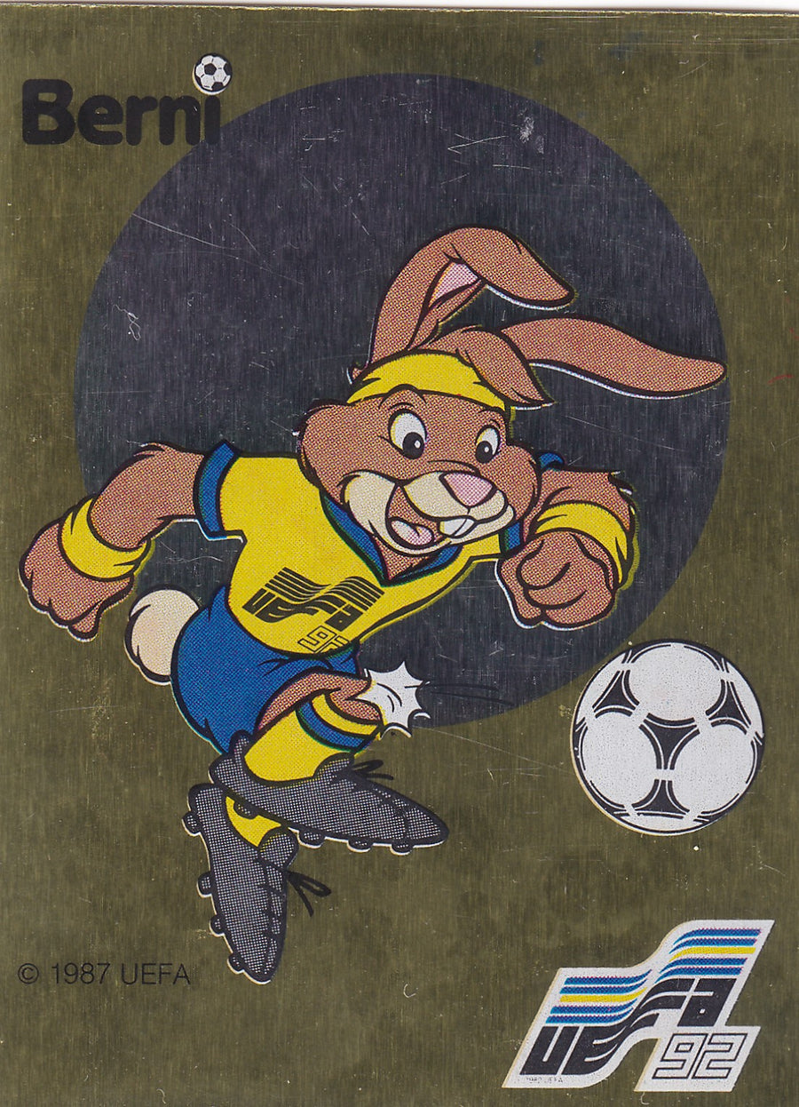 002. BERNI MASKOT - GOLD FOIL