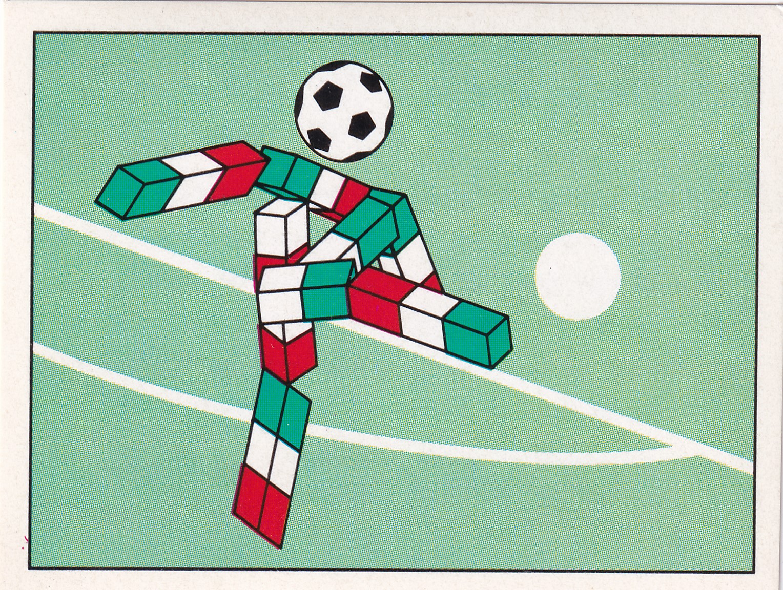 035. PANINI STICKER MASKOT