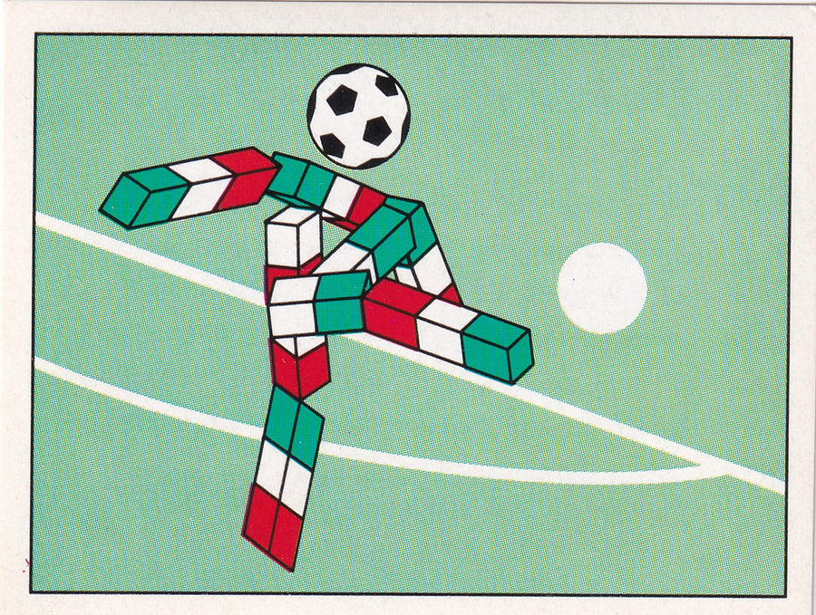 035. PANINI STICKER MASKOT