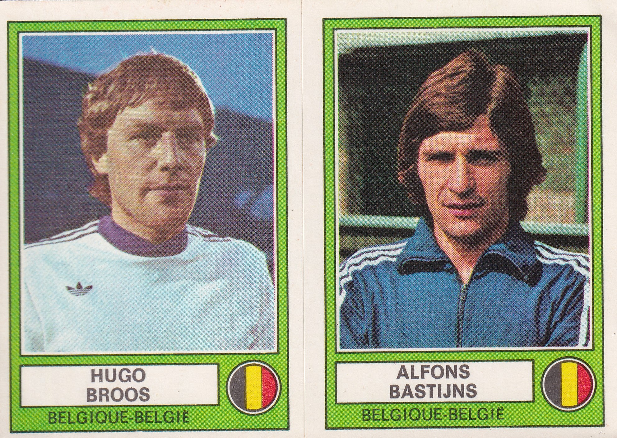012. HUGO BROOS - ALFONS BASTIJNS - BELGIQUE - BELGIE