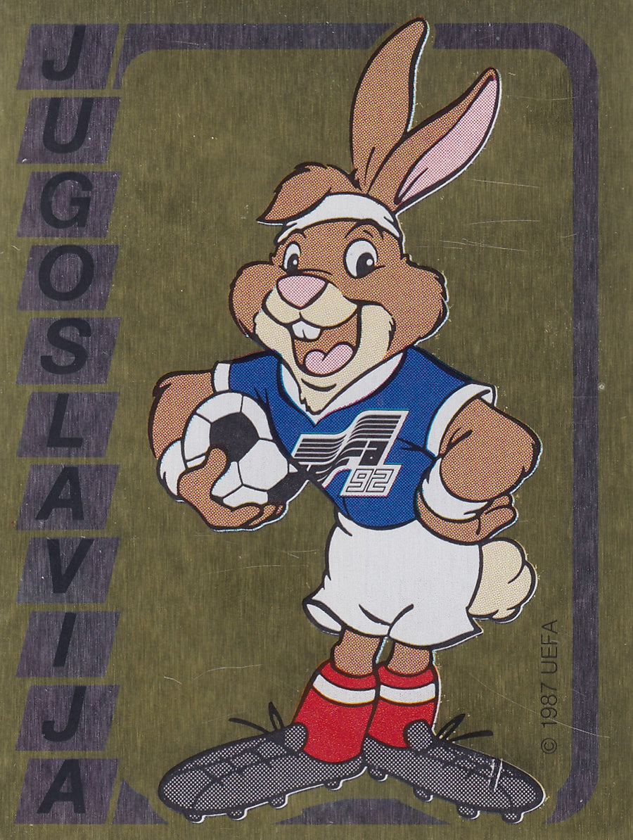 066. JUGOSLAVIJA - MASKOT - GOLD FOIL