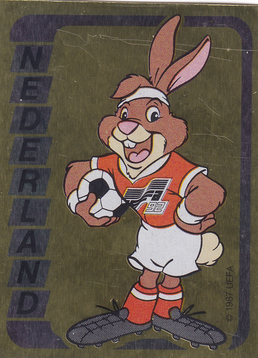 116. NEDERLAND - MASKOT - GOLD FOIL