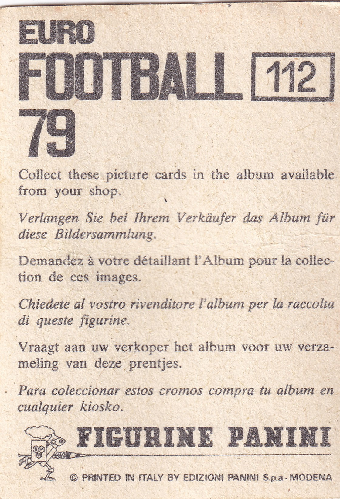 112. DINO ZOFF - JUVENTUS