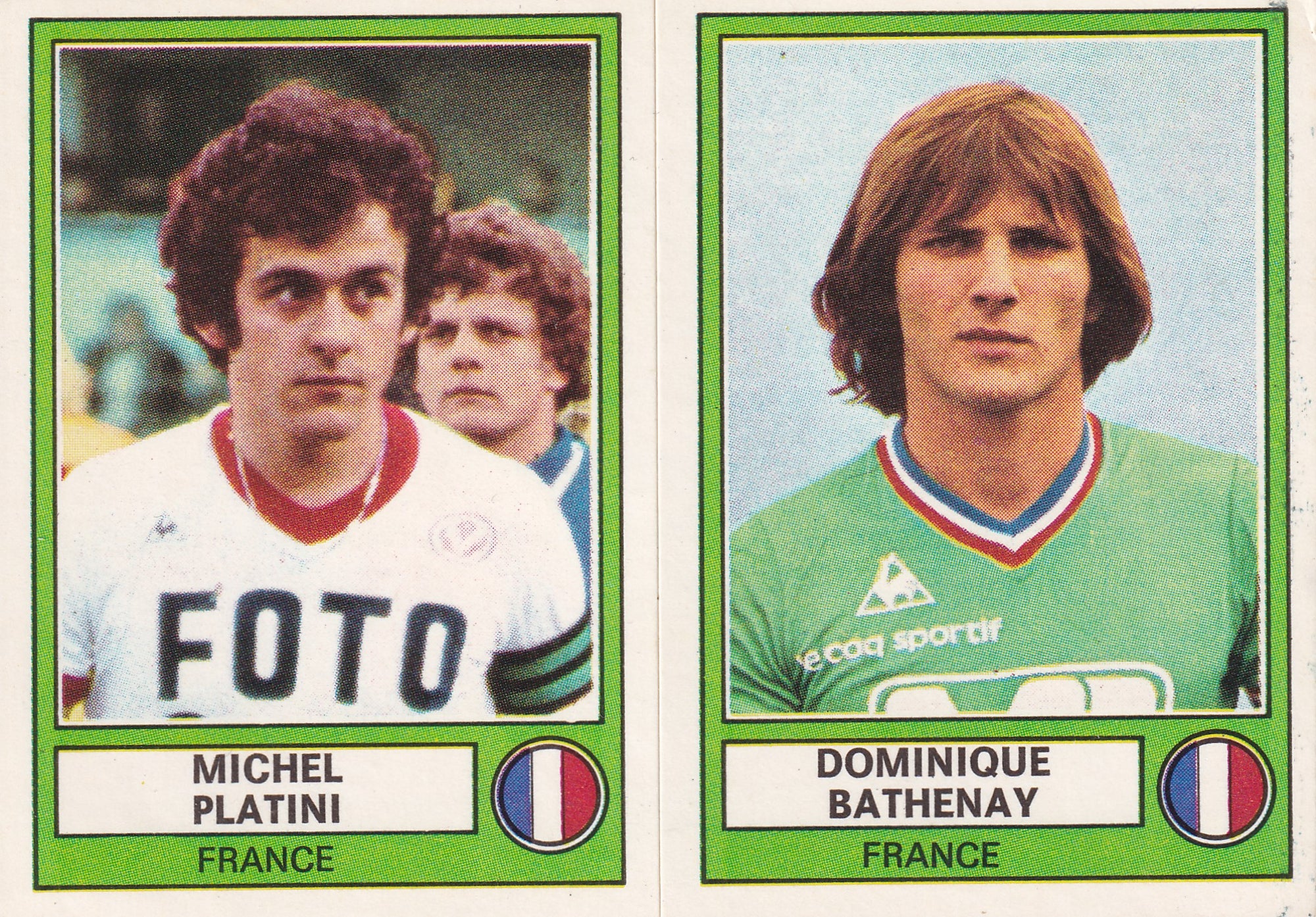 101 - A.B. MICHEL PLATINI - DOMINIQUE BATHENAY - FRANCE