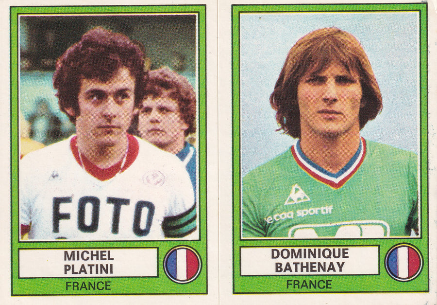 101 - A.B. MICHEL PLATINI - DOMINIQUE BATHENAY - FRANCE