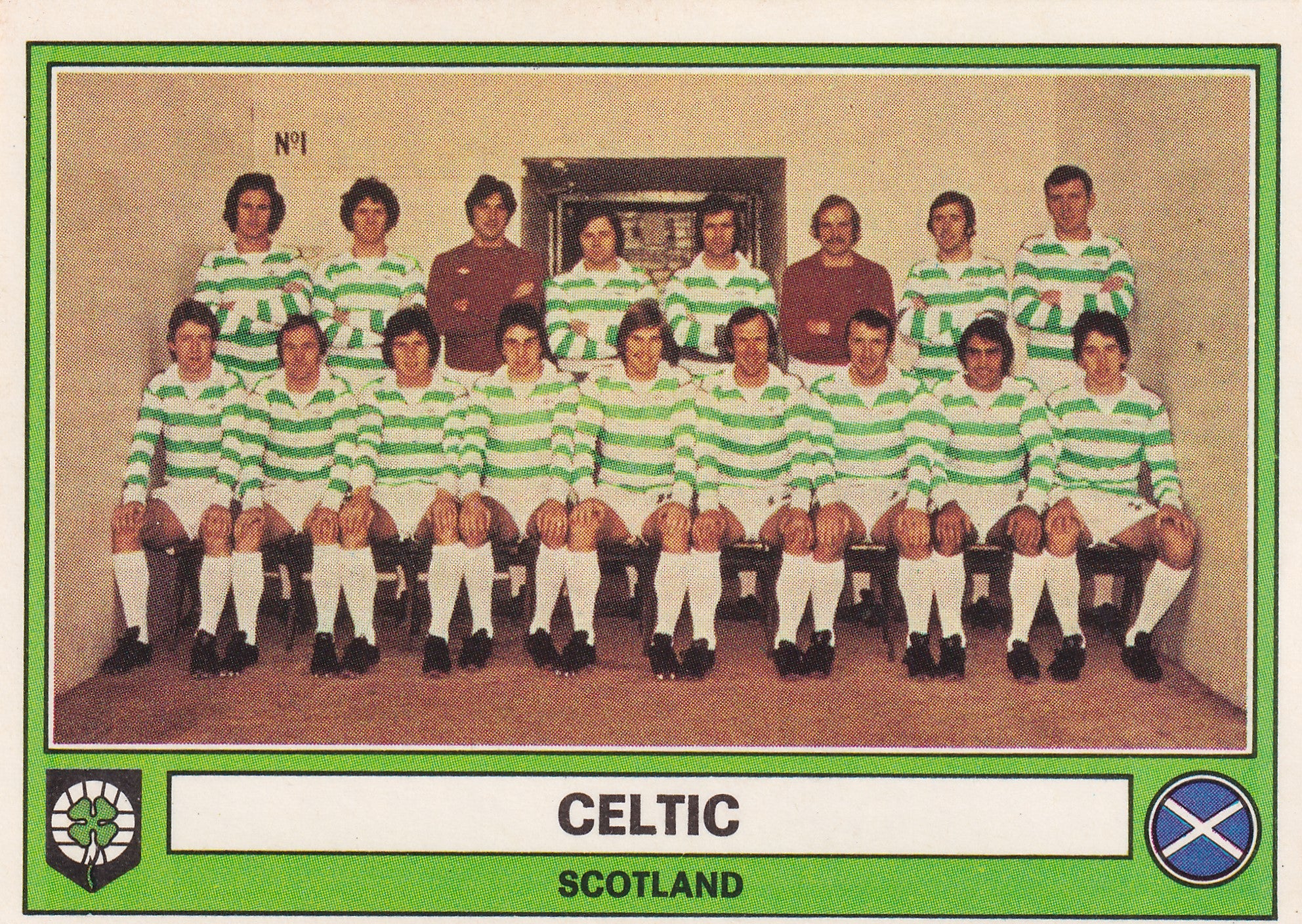 226. CELTIC - TEAM PHOTO