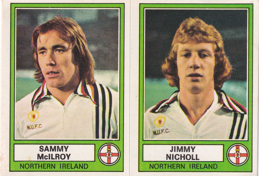 193 - A.B. SAMMY McILROY - JIMMY NICHOLL - NORTHERN IRELAND