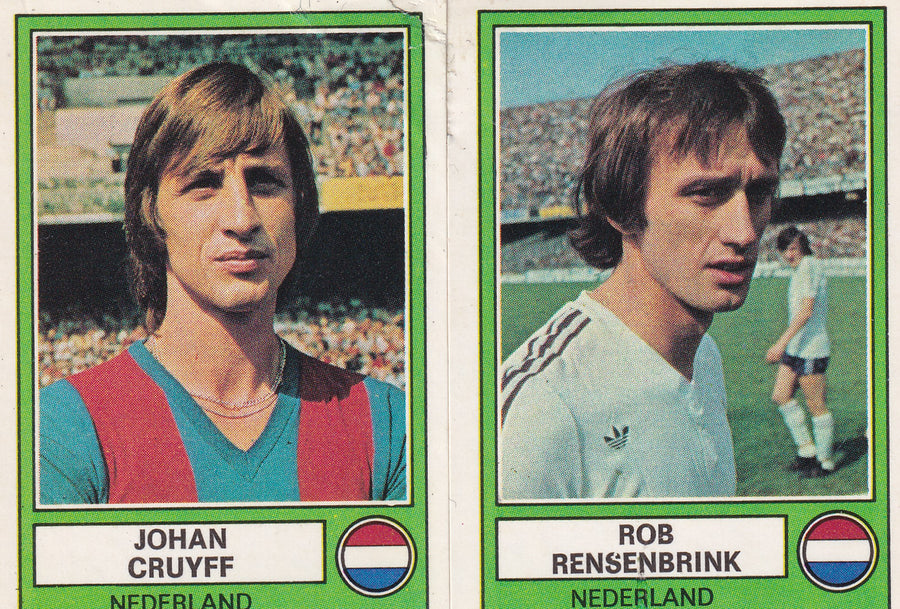 182 - A.B. JOHAN CRUYFF - ROB RENSENBRINK - NEDERLAND