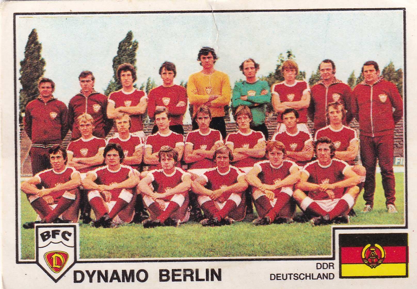 282. DYNAMO BERLIN - TEAM PHOTO