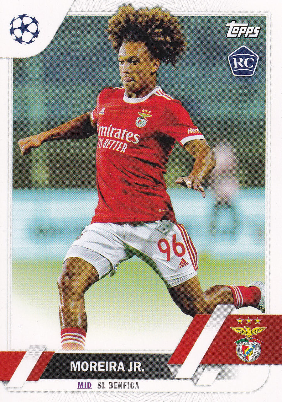 037. MOREIRA JR. - SL BENFICA - ROOKIE CARD