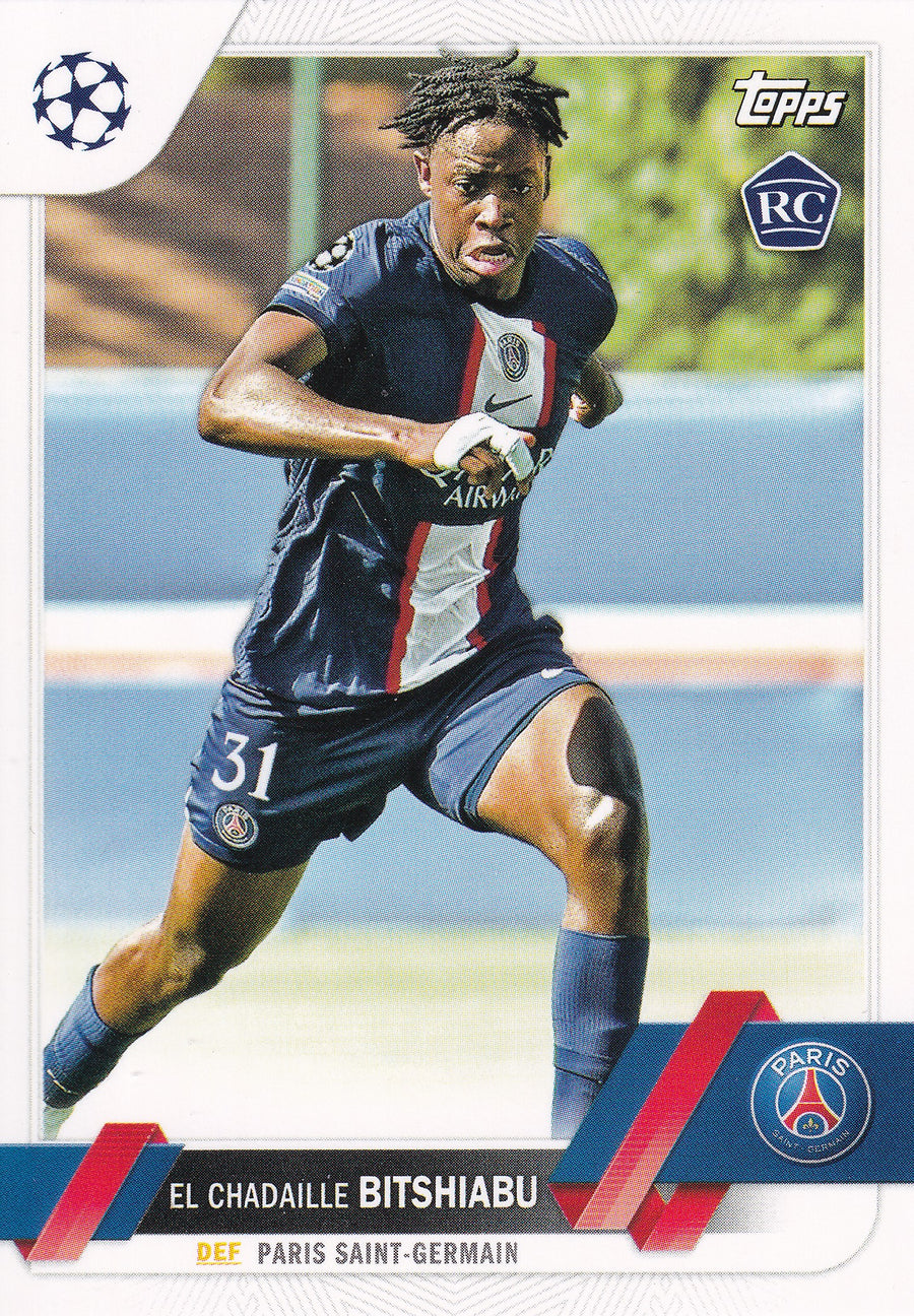061. EL CHADAILLE BITSHIABU - PARIS SAINT-GERMAIN - ROOKIE CARD