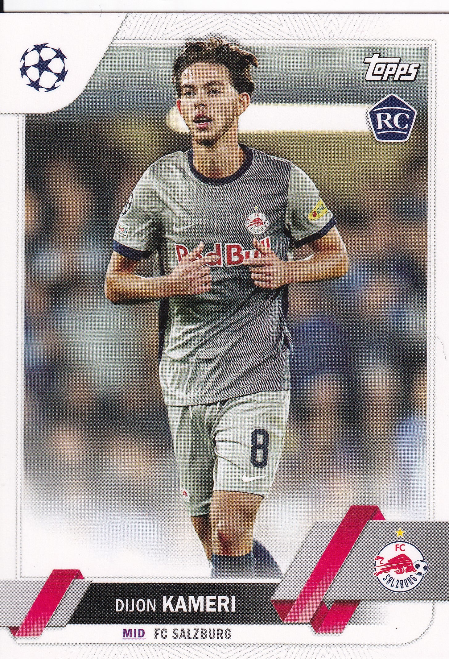 002. DIJON KAMERI - FC SALZBURG - ROOKIE CARD